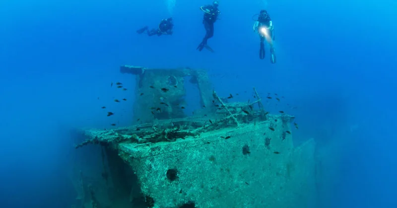 Antalya nın su altında binlerce yıllık tarih yatıyor