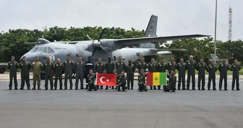 MSB: Deniz Kuvvetleri personeli Senegal de görev uçuşları icra ediyor