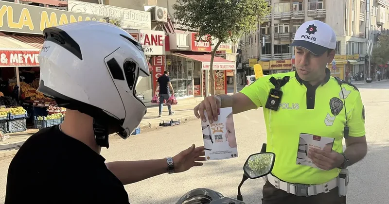 Elazığ’da 89 motosiklet sürücüsüne 848 bin lira ceza