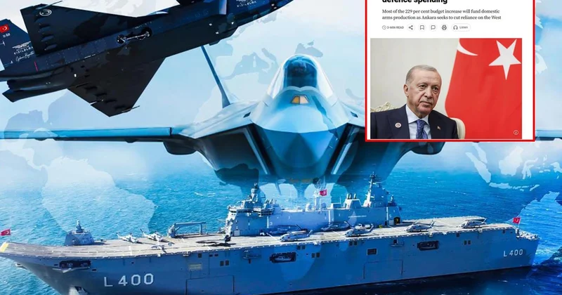 Türkiye nin savunma gücü dünyanın dilinde! Manşete taşıdılar