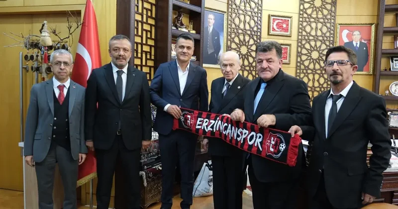 TFF 2. Lig ekibinden Devlet Bahçeli ye ziyaret