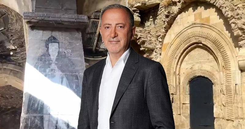 Altaylı ailesinin manastırı görüntülendi! Tam 1000 yıllık