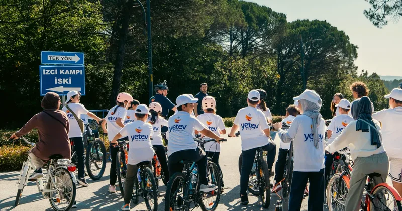 Beykoz da pedallar doğa ve sağlık için çevrildi