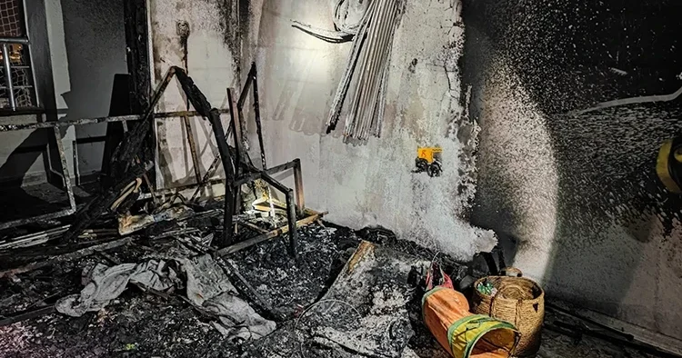Şanlıurfa’da alevlerin sardığı rezidansta can pazarı: 1 ölü, 1 yaralı