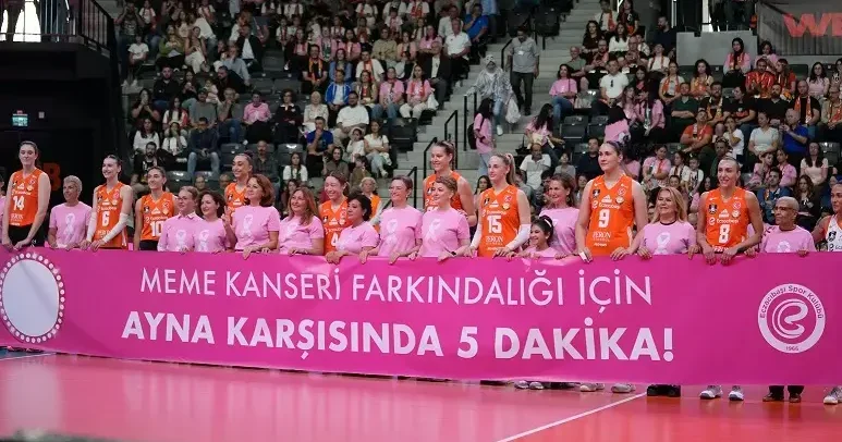 Memorial ve Eczacıbaşı’ndan meme kanseri farkındalık maçı