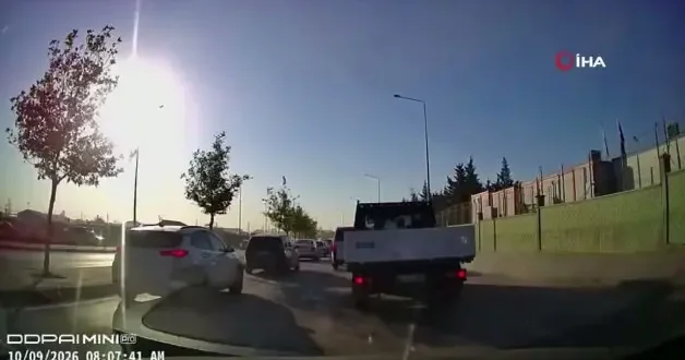 Konya da tartıştığı sürücünün kamyonetine attığı tekme 180 bin liraya mal oldu