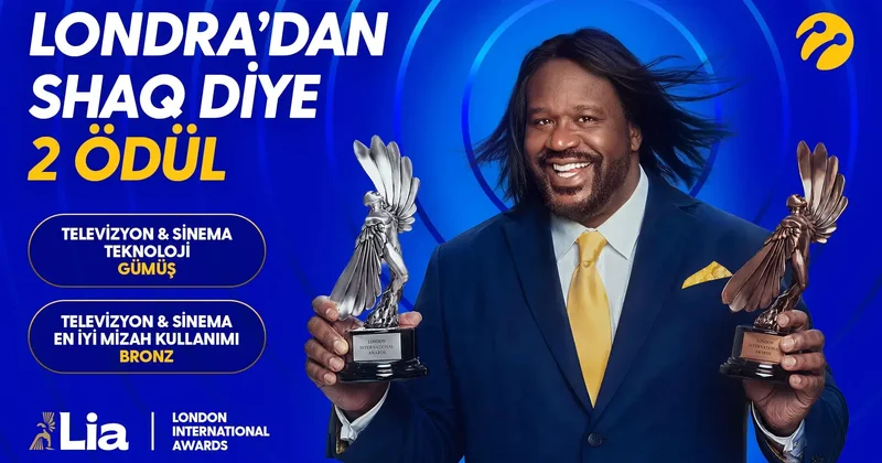 Turkcell in ‘Shaq diye 5G’ reklam kampanyası iki ödül kazandı