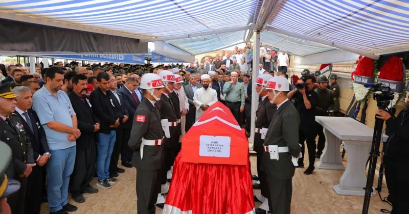 Şehit Yusuf Güneş son yolculuğuna uğurlandı