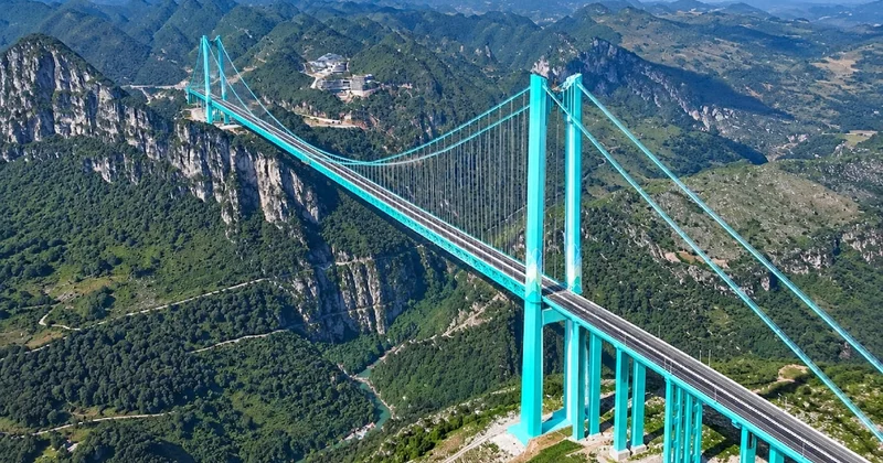 Dünyanın en yüksek köprüsü ziyaretçi akınına uğradı: Sayı 3,3 milyona ulaştı Sözcü Gazetesi