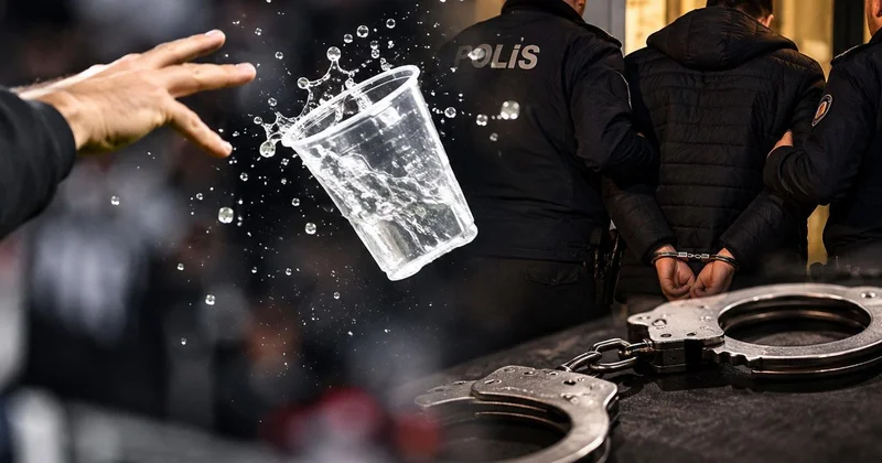Bir bardak su başına iş açtı! Tutuklanması isteniyor