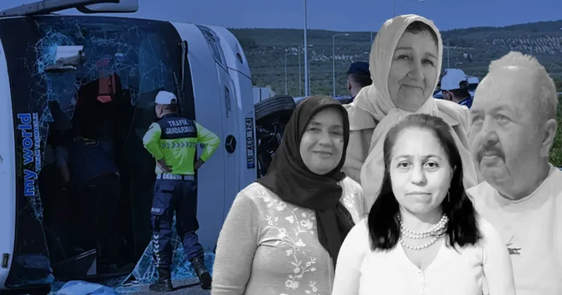 SON DAKİKA... Manisa daki otobüs faciasında Bursa da 11 eve ateş düştü!