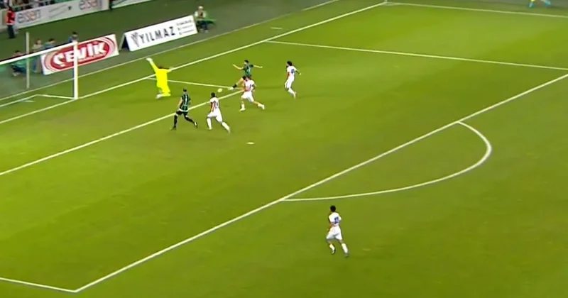 Bu görüntüler 2. Lig den! İzleyenlerden aynı yorum geldi