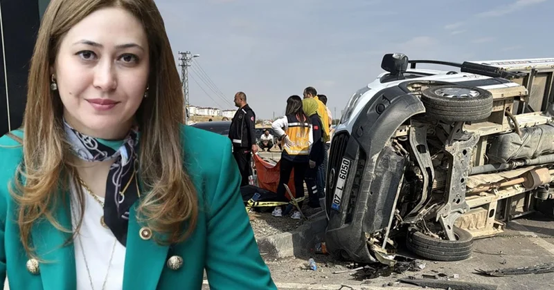 Afşin de kazaya karışan araçta MHP li vekil Karakoç vardı, 1 kişi öldü, 8 kişi yaralandı