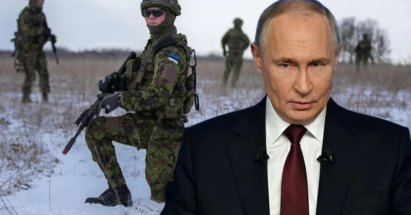 NATO ülkesinde Putin korkusu! Tüm silahlar çıkışının ardından Estonya askerlerini sınıra kaydırdı