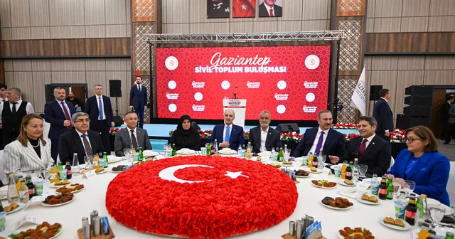 TBMM Başkanı Kurtulmuş, Gaziantep Sivil Toplum Buluşması nda konuştu: Gaziantep Haber Habertürk Yerel Haberler