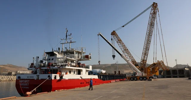 Akkuyu NGS nin 4. Güç Ünitesi ne ait reaktör basınç kabı, sahaya teslim edildi Mersin Haberleri