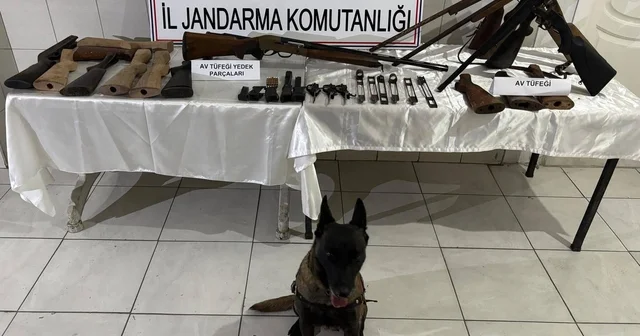 Yaptığı silahlara müşteri ararken yakalandı Aydın Haberleri