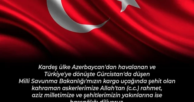 Başkan Erdoğan şehitler için taziye mesajı yayımladı Denizli Haberleri