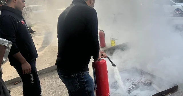 Batman da tekstil işçilerine yangın eğitimi verildi Batman Haberleri