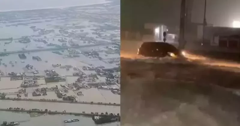 Tayvan da Fung wong Tayfunu nedeniyle 8 bin 300’den fazla kişi tahliye edildi