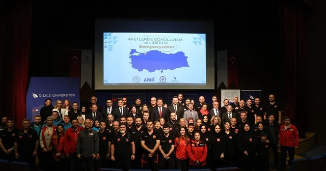 Vali Aslan Gönüllülük sorumluluktur Düzce Haberleri