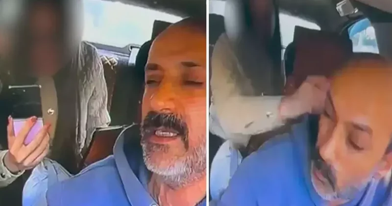 Taksi şoförü ücret tartışması yaşadığı kadın yolcu tarafından darbedildi