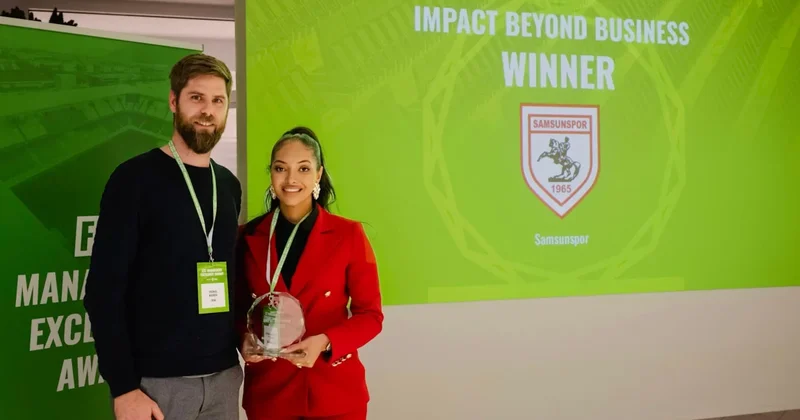 Samsunspor a uluslararası iki ödül Sözcü Gazetesi