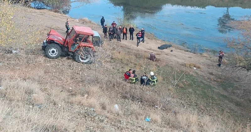 Kırıkkale de traktör şarampole devrildi: 81 yaşındaki sürücü hayatını kaybetti