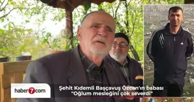 Şehitlerimizi ailesinin metaneti ve vatan sağ olsun sözleri yürekleri titretti