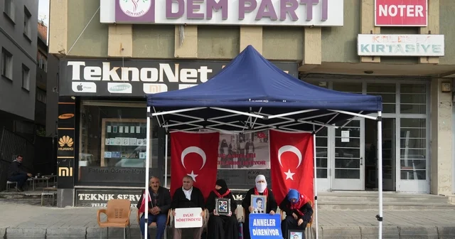 Muşlu annelerin evlat nöbeti sürüyor Muş Haberleri
