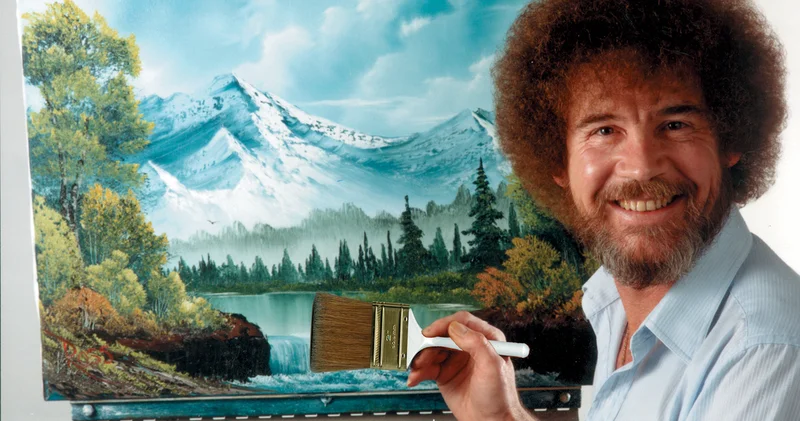 Bob Ross un mutlu ağaç lı tablolarına 600 bin dolar!