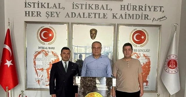Bağcı, Anamur Adalet Sarayında incelemelerde bulundu Mersin Haberleri