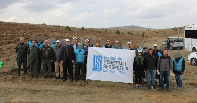 Eskişehir Denetimli Serbestlik Müdürlüğünden Milli Ağaçlandırma Günü ne destek Eskişehir Haberleri