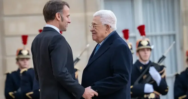 Macron ve Abbas görüştü Dünya Haberleri