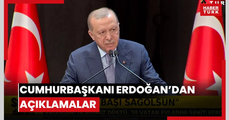 Cumhurbaşkanı Erdoğan: Yüreklerimizdeki yangını tarif etmek mümkün değil
