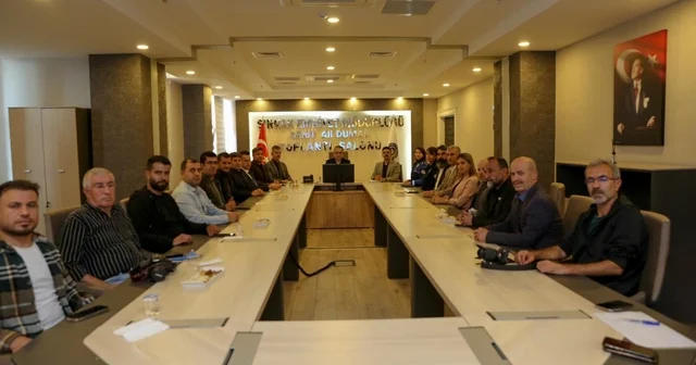 Şırnak İl Emniyet Müdürü Sazak, basın mensuplarıyla bir araya geldi Şırnak Haberleri