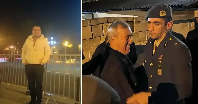 Acı haberi alan şehit babası askerlere sarıldı: Siz de benim oğlumsunuz Tekirdağ Haberleri