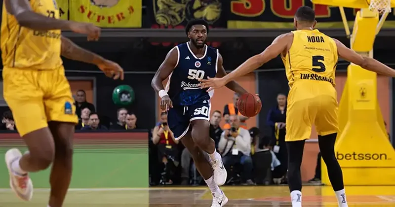 Bahçeşehir Koleji Selanik deplasmanında son çeyrek vurdu geçti... Aris Bahçeşehir Koleji maç sonucu 76 86 Fanatik Gazetesi Basketbol Haberleri Spor