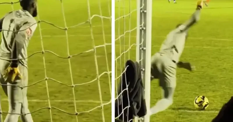 Zamana oynamak isteyen kaleciden görülmemiş taktik