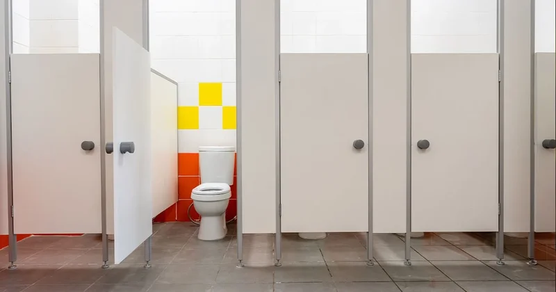 Umumi tuvaletlerin kapıları bu yüzden asla yere değmez Sözcü Gazetesi