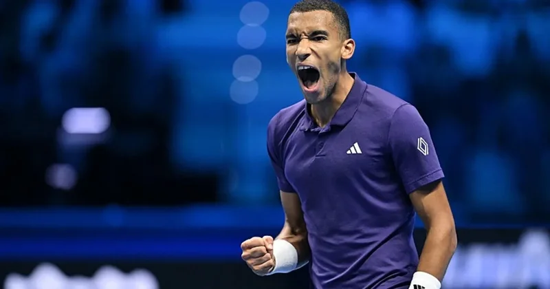 ATP Finalleri nde Felix Auger Aliassime, Ben Shelton ı mağlup etti