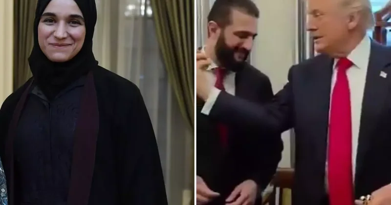 Ahmed Şara ya parfüm sıkan Trump Kaç eşin var? diye sordu