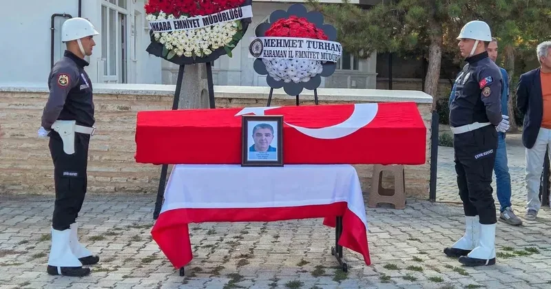 Kalbine yenik düşen polis memuru son yolculuğuna uğurlandı