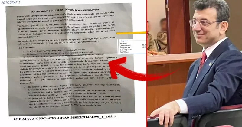 İmamoğlu İddianamesinde olay olacak “Gizlilik” talimatı! ‘Akrabalık ilişkisi bulunmayan’ kişiler, internetsiz telefon ve bilgisayarlar…