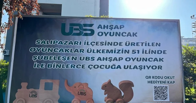 İlçede çocuklara ücretsiz QR kodla oyuncak sürprizi Samsun Haberleri