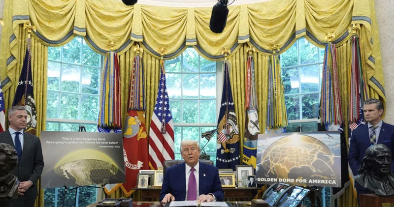 ABD Başkanı Trump Oval Ofis teki değişiklikleri gösterdi: Gerçek altını taklit edemezsiniz Dış Haberler