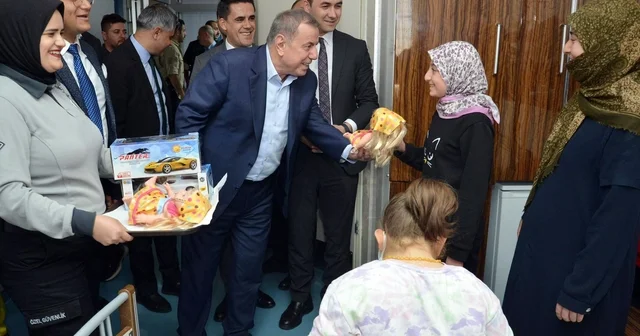 Mardin de hastanede tedavi gören çocuklara etkinlik düzenlendi Mardin Haberleri