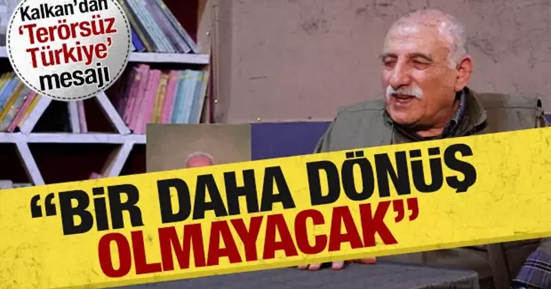 Terör örgütü elebaşı Kalkan’dan Terörsüz Türkiye açıklaması: ‘Ne gerekiyorsa yapacağız’