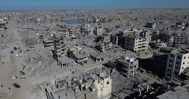 Uydu görüntülerine göre İsrail, ateşkes sonrası Gazze de 1500 den fazla binayı yıktı