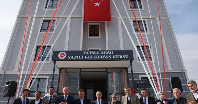 Fatma Aksu Yatılı Kız Kur an Kursu açıldı Erzincan Haberleri